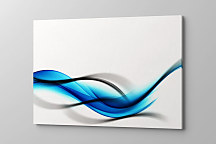 Obraz Modrá abstraktná vlna 1439